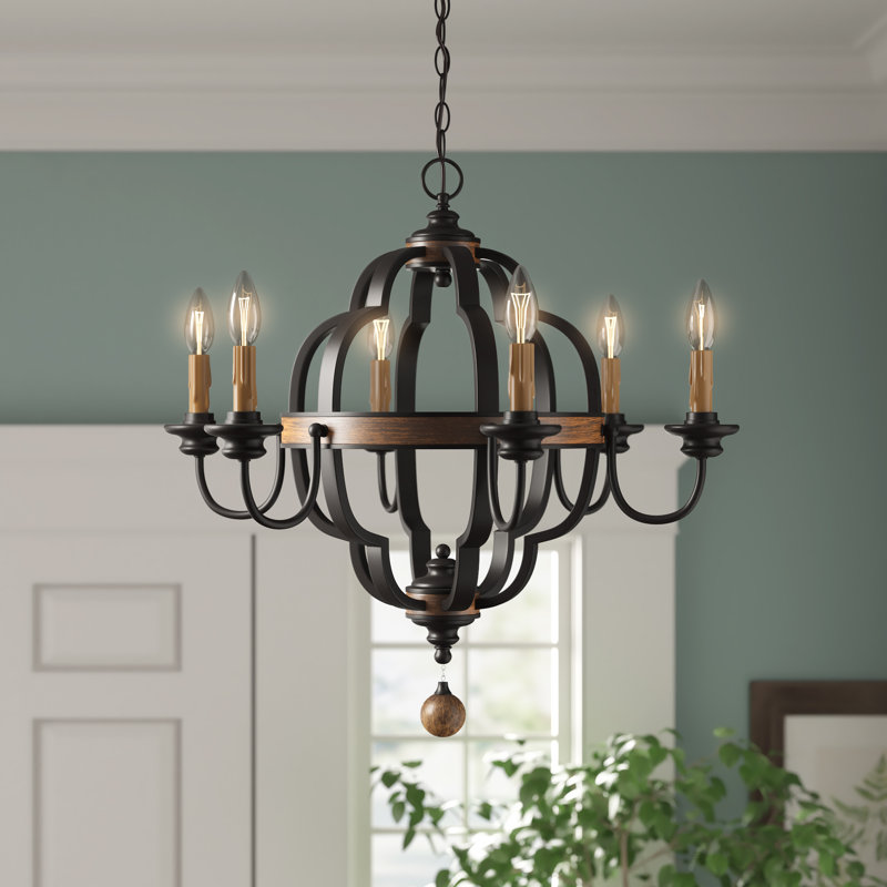 Birch Lane™ Aadvik 6 Light Candle Style Classic / Traditional